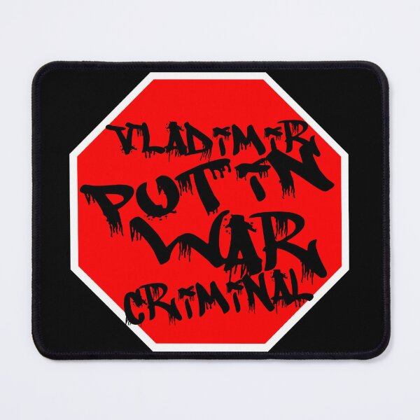 Item preview, STOP VLADIMIR PUTIN WAR CRIMINAL designed and sold by CRINGEWORTHY TEES.