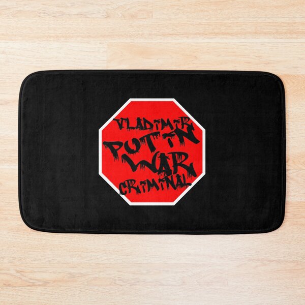Item preview, STOP VLADIMIR PUTIN WAR CRIMINAL  designed and sold by CRINGEWORTHY TEES.