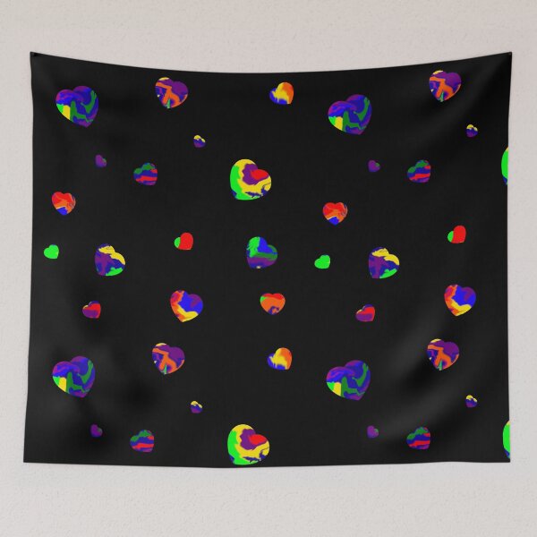 Item preview, Chaotic Hearts, Dapple Series - Rainbow designed and sold by StephOBrien.