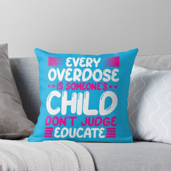 Item preview, Overdose Awareness - Dont Judge Purple Ribbon Drug Abuse AA Function   designed and sold by rhinosaurandfun.