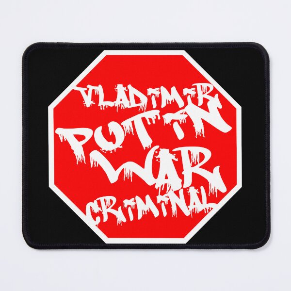 Item preview, STOP VLADIMIR PUTIN WAR CRIMINAL designed and sold by CRINGEWORTHY TEES.