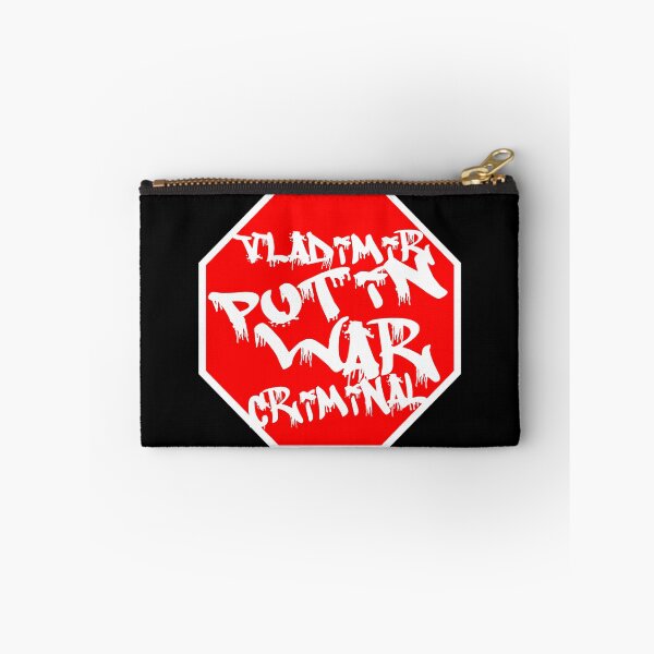 Item preview, STOP VLADIMIR PUTIN WAR CRIMINAL  designed and sold by CRINGEWORTHY TEES.