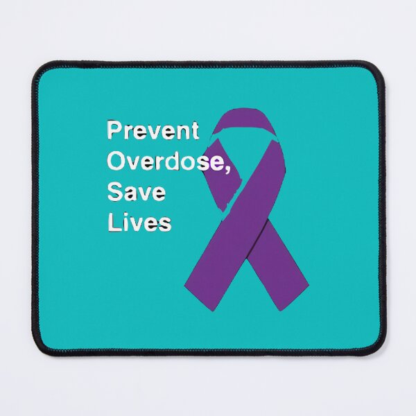 Item preview, Drug Overdose Awareness Ribbon       designed and sold by rhinosaurandfun.