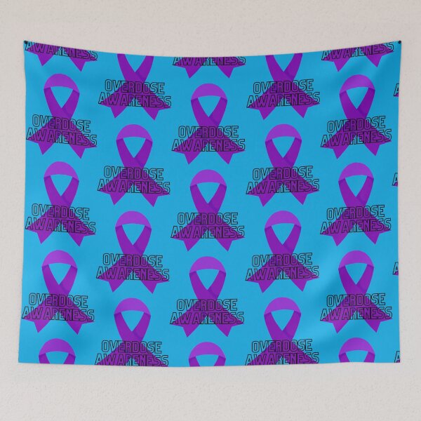 Item preview, Drug Overdose Awareness Ribbon designed and sold by rhinosaurandfun.