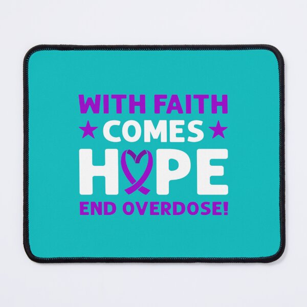 Item preview, End Overdose! Purple Ribbon. Overdose Awareness   designed and sold by rhinosaurandfun.