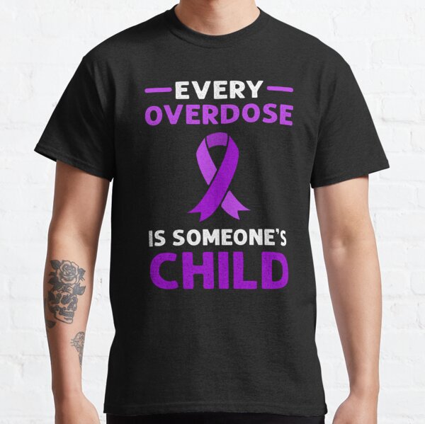 Overdose Awareness No More Stigma No More Shame Addiction Shirt - TeeUni