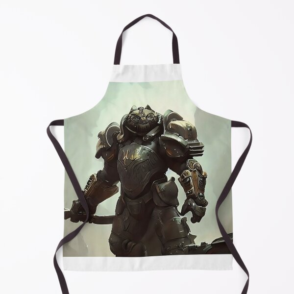 Item preview, Cat warrior in heavy armor designed and sold by Catagraphic.
