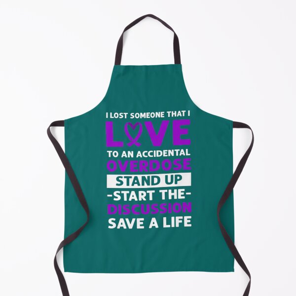 Item preview, Purple Ribbon. Accidental Overdose Awareness.   designed and sold by rhinosaurandfun.