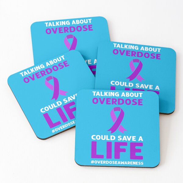 Item preview, Talking About Overdose Could Save A Life. Overdose Awareness   designed and sold by rhinosaurandfun.