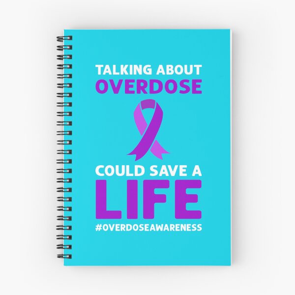 Item preview, Talking About Overdose Could Save A Life. Overdose Awareness   designed and sold by rhinosaurandfun.