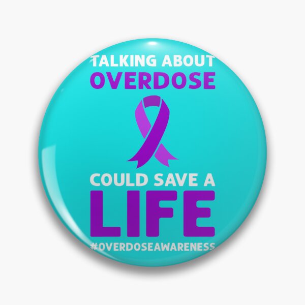 Item preview, Talking About Overdose Could Save A Life. Overdose Awareness   designed and sold by rhinosaurandfun.