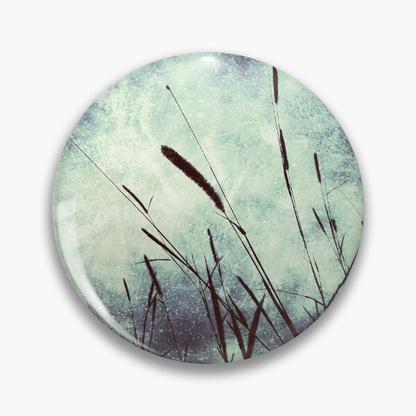 Item preview, Tall Wild Grass on Moody Grunge Style Scratched Marble Look Surface Background designed and sold by Beachy.