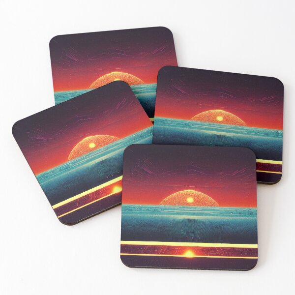 Item preview, Cyberpunk retro dome landscape designed and sold by Daniel Camba.