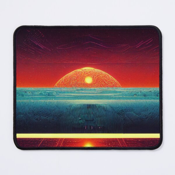 Item preview, Cyberpunk retro dome landscape designed and sold by Daniel Camba.