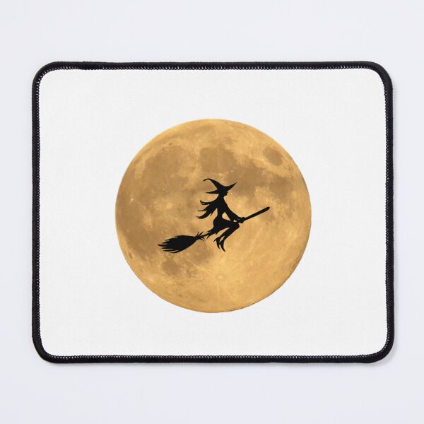 Item preview, Witch on a broom designed and sold by Concrete Calm.