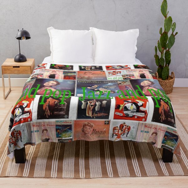 Item preview, Jazz and Pop, title, Vintage, Vinyl, Records, Collection, Collage, jazz, pop designed and sold by Vintaged.