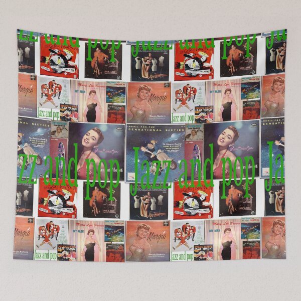 Item preview, Jazz and Pop, title, Vintage, Vinyl,  Records, Collection, Collage, jazz,   pop designed and sold by Vintaged.