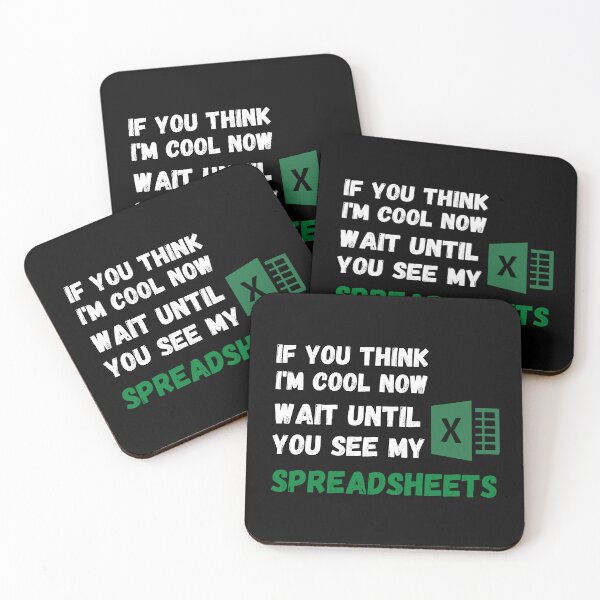 Item preview, if you think i'm cool now wait until you see my spreadsheets designed and sold by TomorrowQuotes.