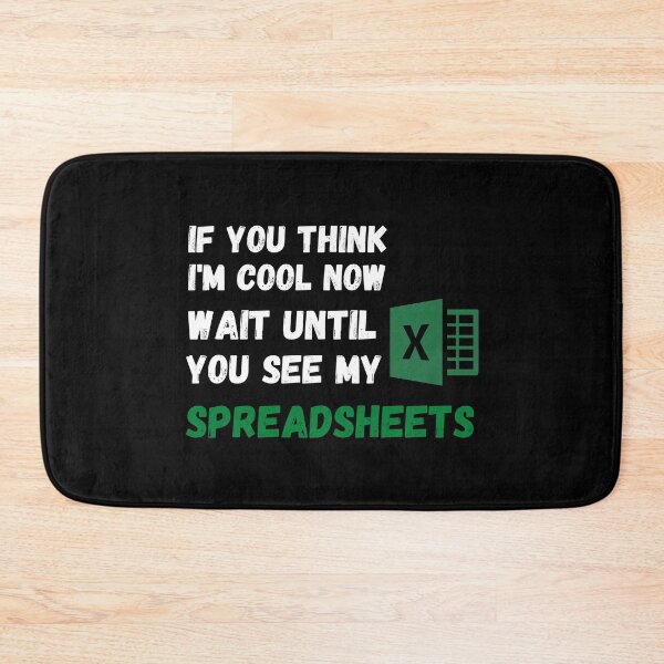 Item preview, if you think i'm cool now wait until you see my spreadsheets designed and sold by TomorrowQuotes.