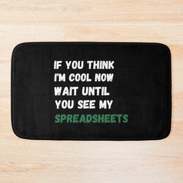 Item preview, if you think i'm cool now wait until you see my spreadsheets designed and sold by TomorrowQuotes.