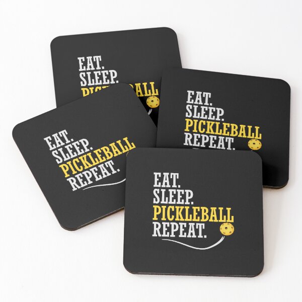 Item preview,  EAT SLEEP PICKLEBALL REPEAT LOVER FUNNY QUOTE GIFT designed and sold by jaml-12.