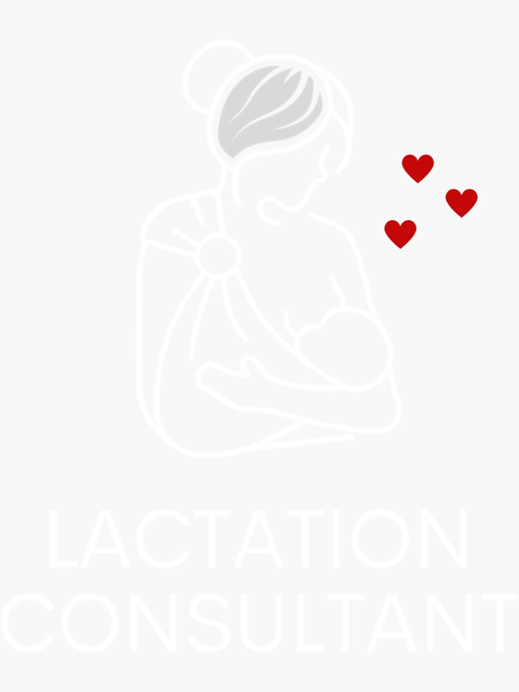 "Lactation consultant " Sticker for Sale by Joyletawe45 Redbubble