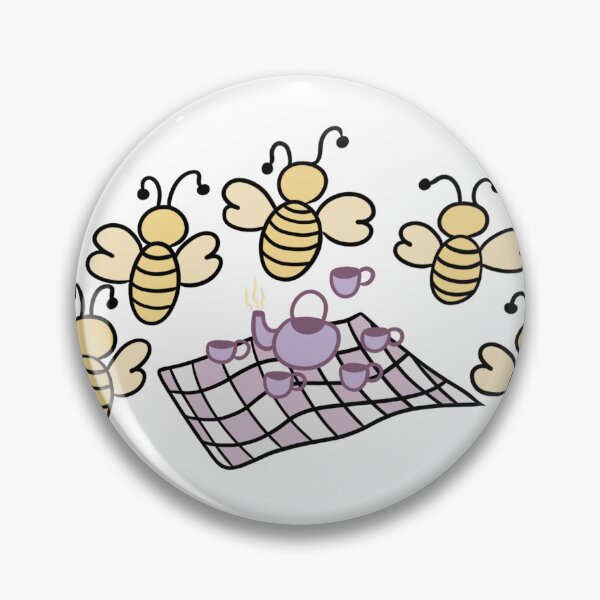 Artikelvorschau, Bienen-Teeparty entworfen und verkauft von Karen Potter.