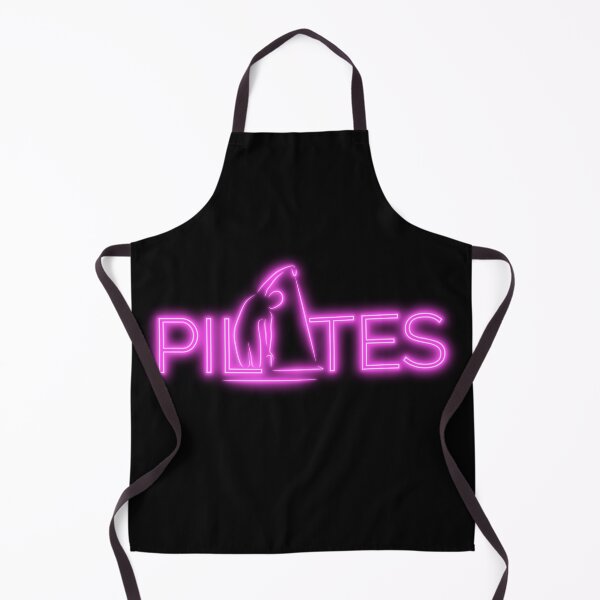 Item preview, Pilates swakatee pose in PILATES word neon effect designed and sold by sashica.