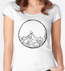 A Court of Thorns and Roses: The Night Court Drawing (Single Design) Women's Fitted Scoop T-Shirt