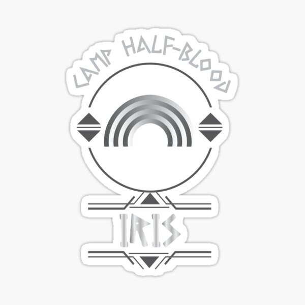 Camp Half Blood, Child of Iris – Percy Jackson inspired design  Sticker