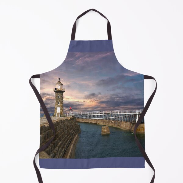 Item preview, Whitby Pier Sunset designed and sold by Alisonchambers2.