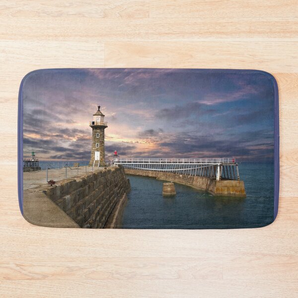 Item preview, Whitby Pier Sunset designed and sold by Alisonchambers2.
