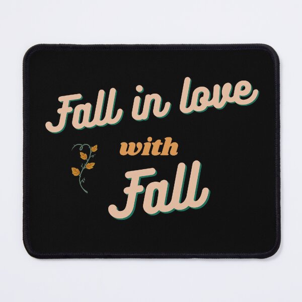 Item preview, Fall in love with fall and autumn designed and sold by evanyart.