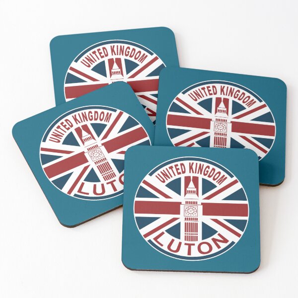Item preview, Luton United Kingdom UK Union jack British flag   designed and sold by Jaalawelch.