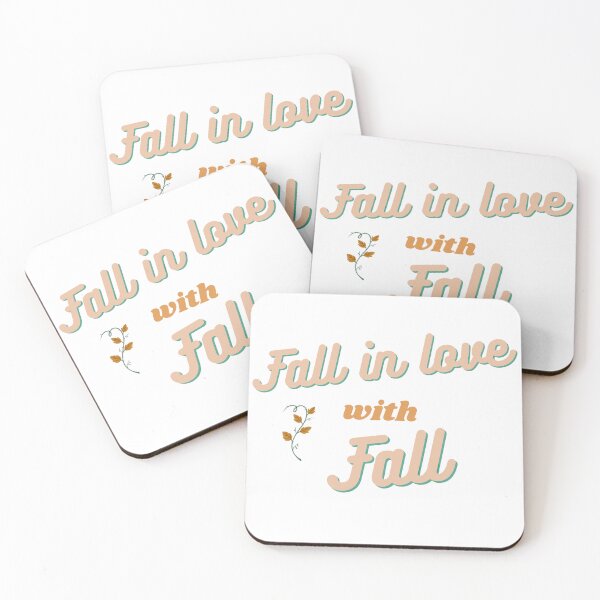 Item preview, Fall in love with fall and autumn designed and sold by evanyart.