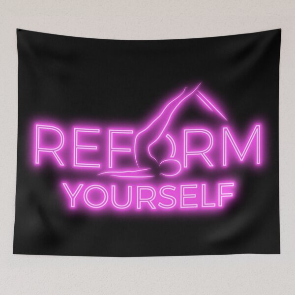 Item preview, Pilates REFORM word neon effect designed and sold by sashica.