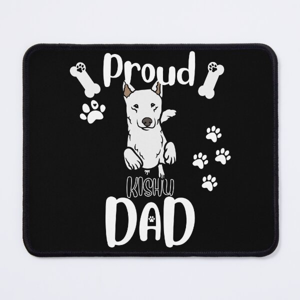 Item preview, Proud Kishu Dad designed and sold by TheDoggoStore.