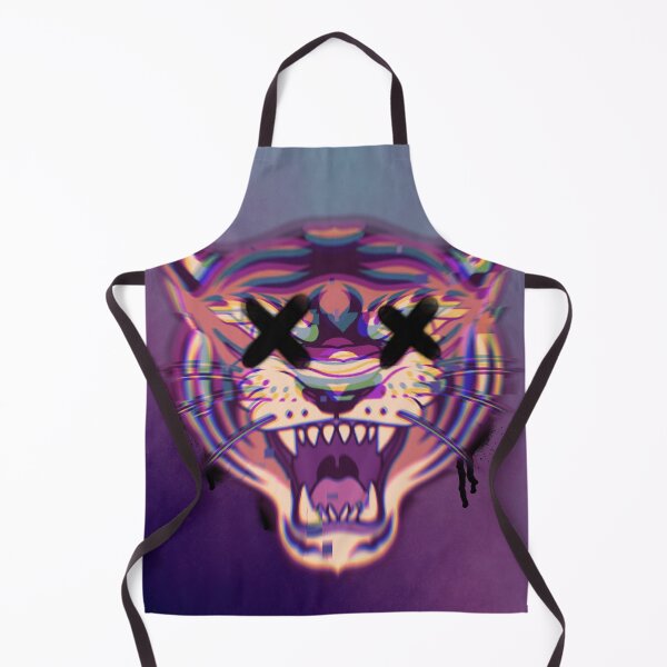 Item preview, Tiger - Glitch Trip designed and sold by OKAYEIGHT.