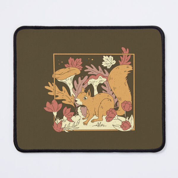Item preview, squirrel, mushrooms designed and sold by DerSenat.