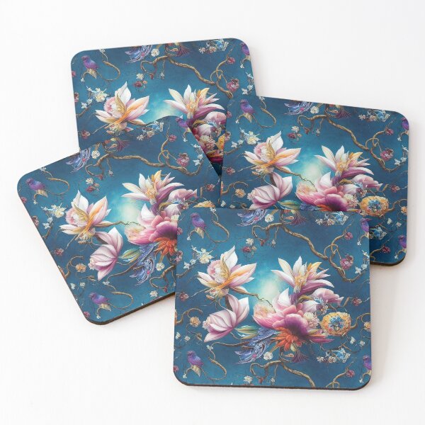 Item preview, Dreaming In Flowers 10 | Surreal | Floral | Pattern | For the Home designed and sold by RomantzArtMind.