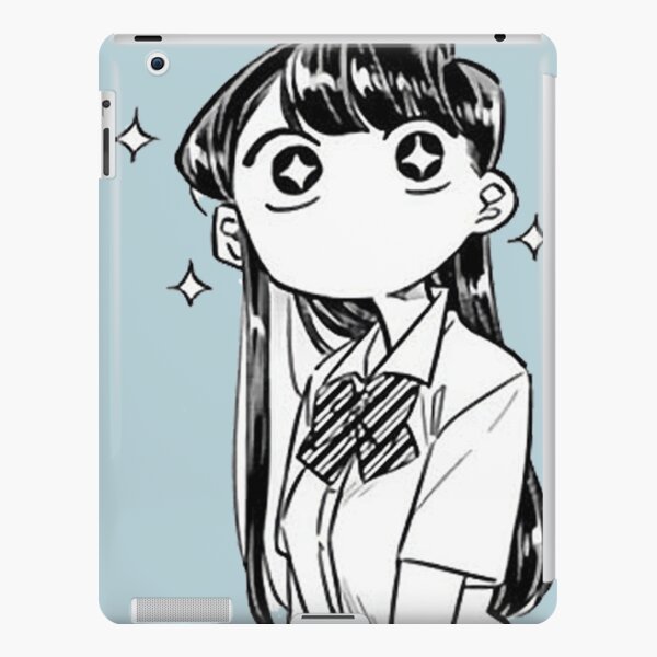 komi san can't communicate manga komi cat blush! iPad Case & Skin for Sale  by mushopea