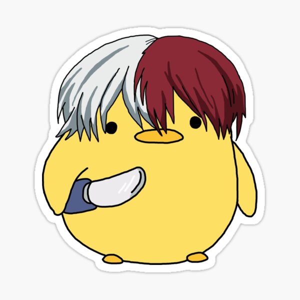 Todoroki Shouto Meme Stickers For Sale Redbubble