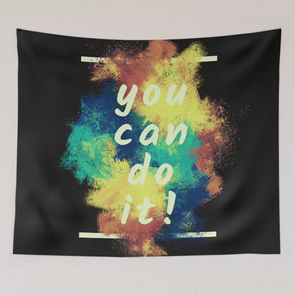 Item preview, You can do it! - inspirational message  designed and sold by All-About-Life.