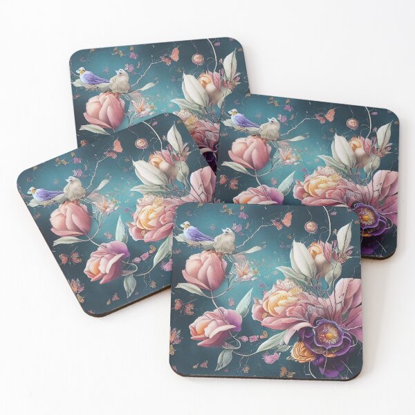 Item preview, Dreaming In Flowers 11 | Surreal | Floral | Pattern | For the Home designed and sold by RomantzArtMind.