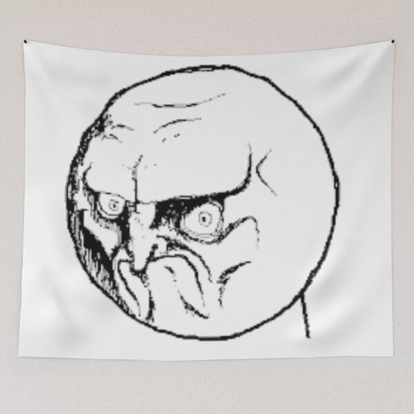 Item preview, Angry Face Meme designed and sold by the-al-foil.