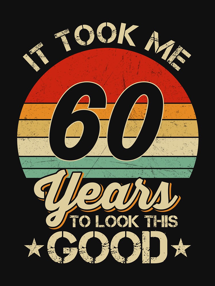 60 cumpleaños 60 años FELIZ CUMPLEAÑOS regalo Camiseta premium mujer