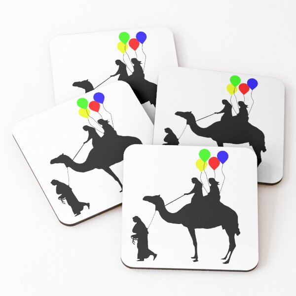 Item preview, Colorful ballon on camel ride designed and sold by UniqueDesignHub.