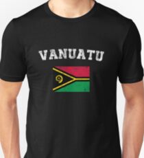 Ni-Vanuatu Flag Shirt - Vintage Vanuatu T-Shirt Unisex T-Shirt