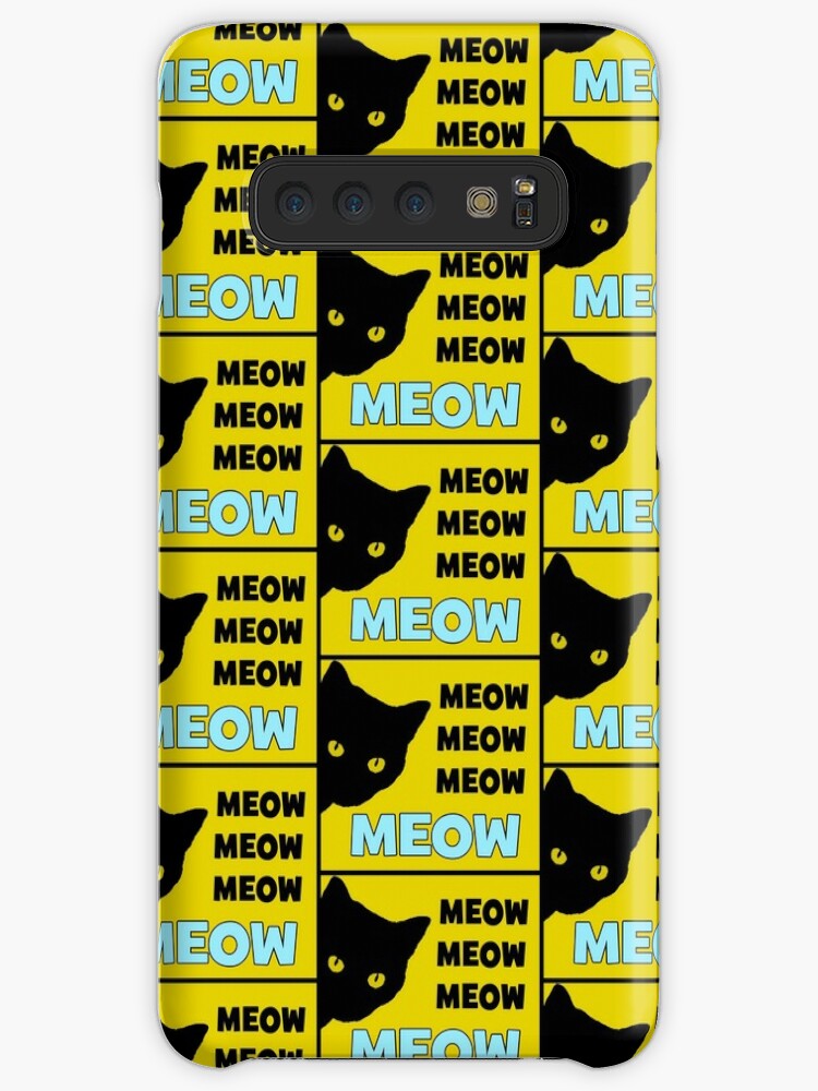 Roblox Cat Sir Meows A Lot Case Skin For Samsung Galaxy By - roblox broken noob duvet cover by jenr8d designs redbubble