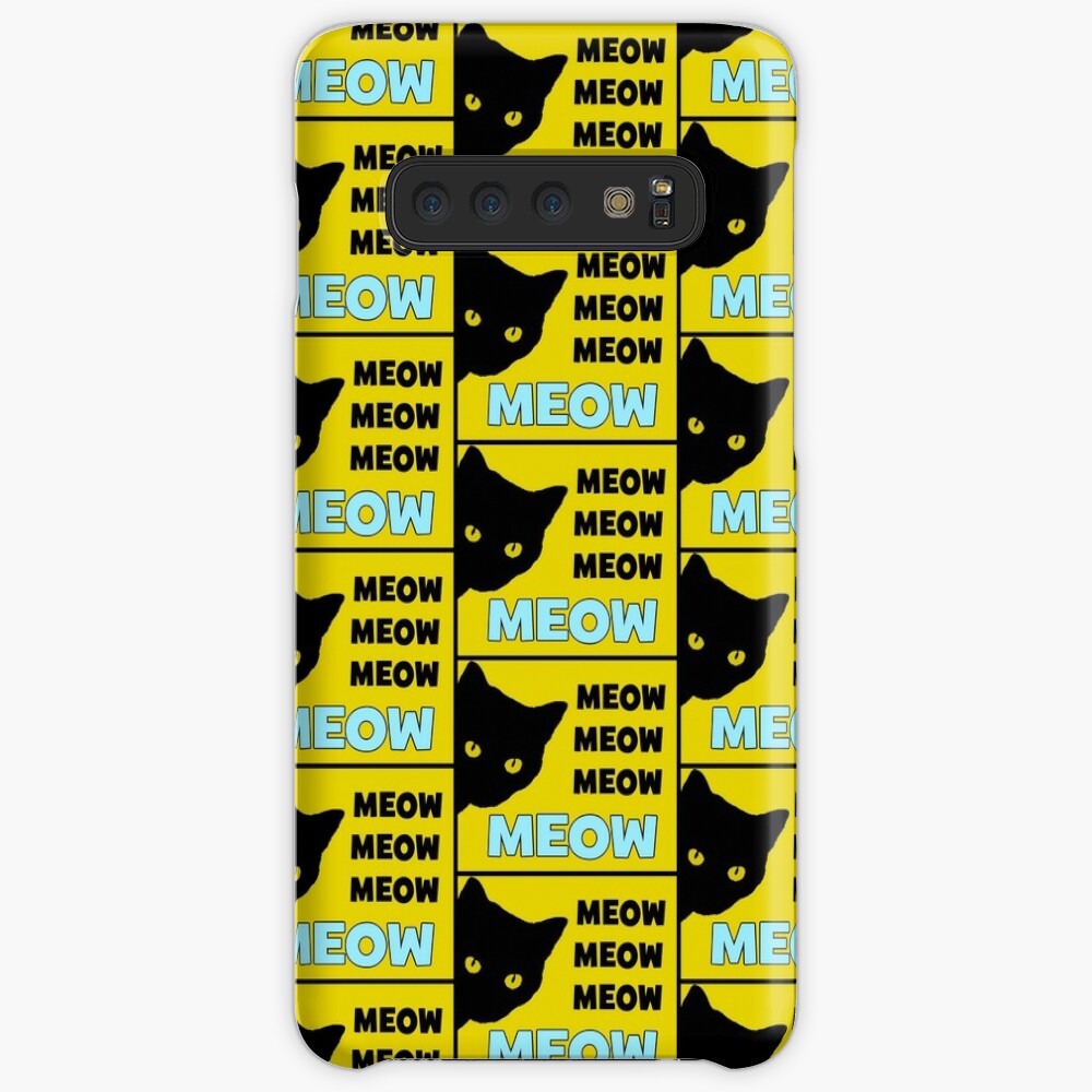 Roblox Cat Sir Meows A Lot Case Skin For Samsung Galaxy By - galaxy roblox makeup